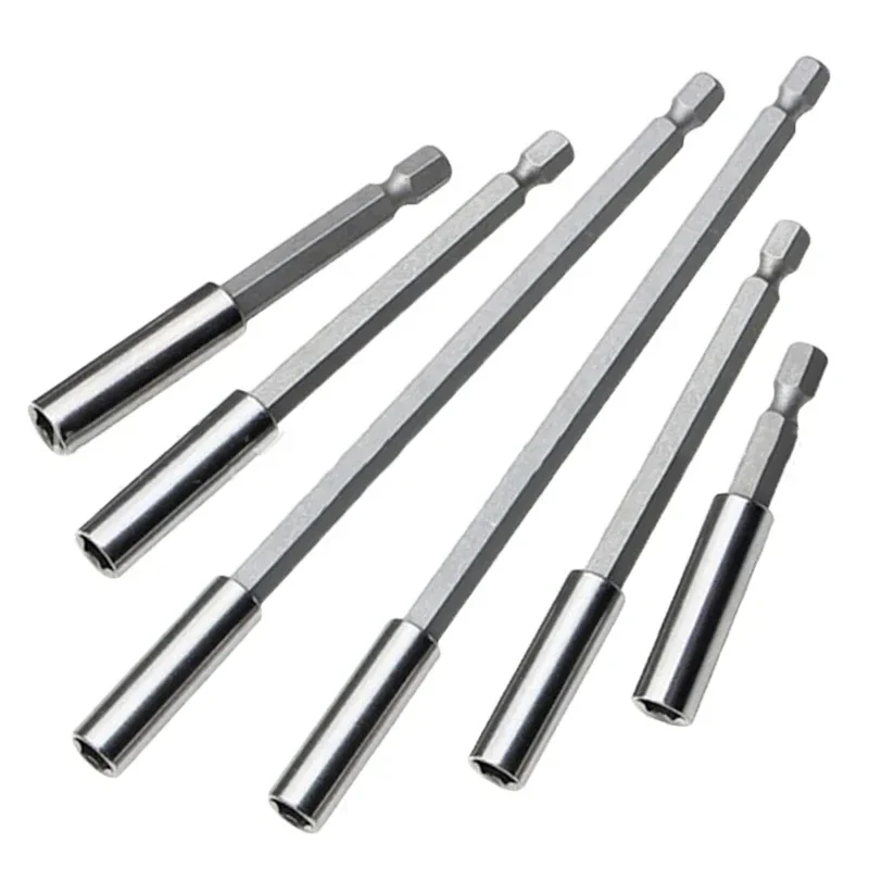 10/1pcs Magnetic Screwdriver Extension Hexagonal Handle Extended Connecting Rod Carbon Steel Screwdrivers Bit Holder Power Tools