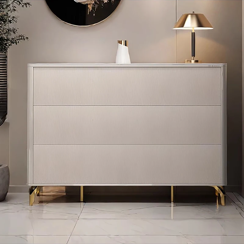 Consolle di lusso nordica con portaoggetti Semplice e moderno, consolle glamour, portico, ingresso, mobili da corridoio per salone Yan Sehpa