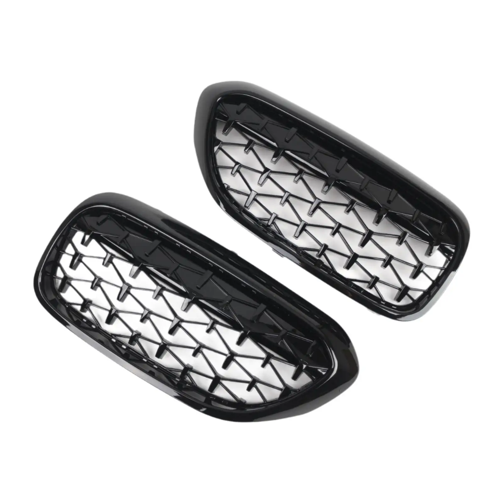 

2Pcs Front Hood Grilles 51137390866 Parts 51137390863 for BMW G30 17-19
