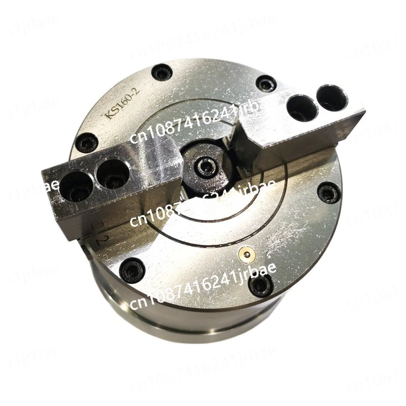 

Pneumatic chuck two-jaw gyrator full set of fast two-grip rotating front clamp