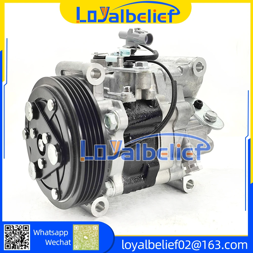 

NEW SV08A AC COMPRESSOR For Suzuki Swift III SX4 1.3 1.5 1.6 2005-17 9520063JA0 9520063JA1 95201-63JA1 V08A1AA4AG D4302917