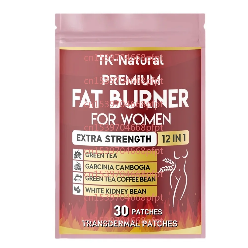 

30 пластырей Премиум-транпермальные пластыри для похудения — лучшие сжигатели жира для женщин и мужчин, энергетические пластыри