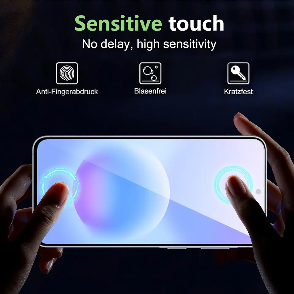 5 Piezas Vidrio Templado HD Protector de Pantalla para Samsung Galaxy A14 A15 A16 A17 A24 A25 A26 A33 A34 A35 A36 A37 Película Protectora de Vidrio 5