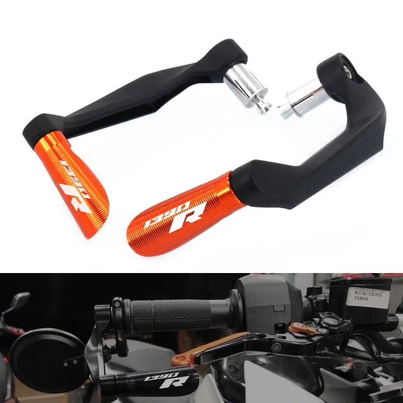 Motorcycle CNC Handguard Brake Clutch Lever Handle Bar Guard Protector Fit For 1390 Super Duke R SuperDukeR 1390 SuperDukeR 2024