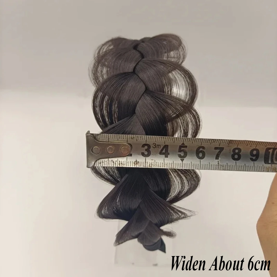 グラニーグレーウィジェットが女性のために目に見えないヘアバンドカバー,白いヘアバンド,ヘアアクセサリー