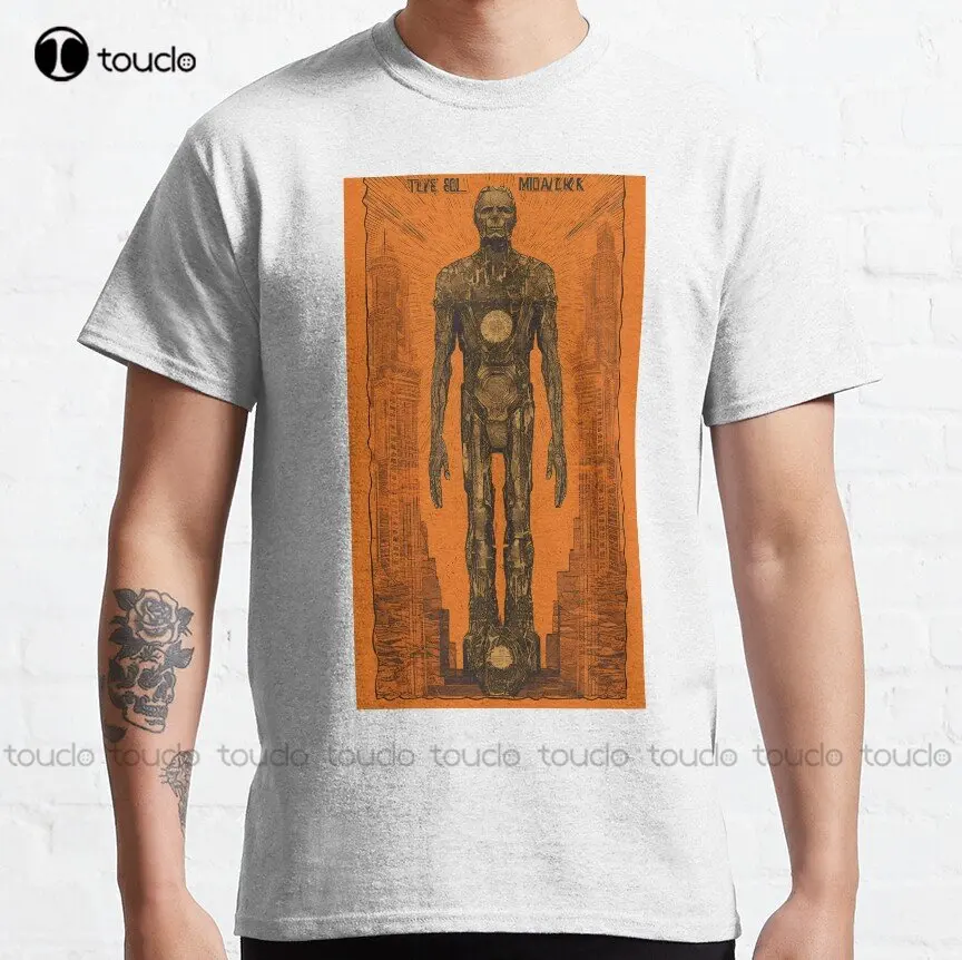 Alternative Movie Poster - Futuristic Wicker Man Classic T-Shirt T Shirts For Women Men Fashion Printed Tee Custom Gift Xs-5Xl