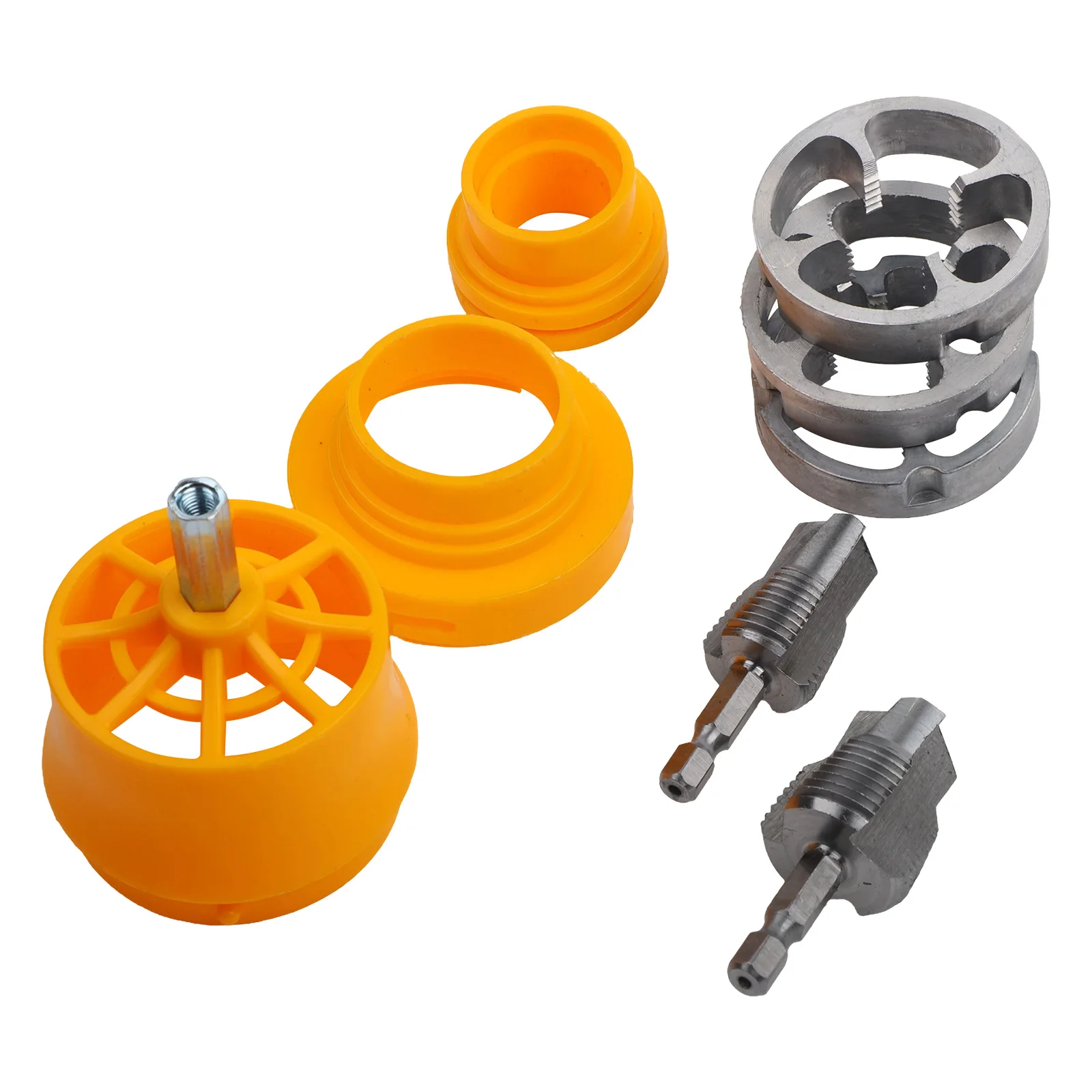 

PPR Electric Drill Bit With PVC Pipe Threader 1/2 3/4In 1Inch Dies Pipe Threader For Power Tools Drill Bits Accessory In Stock