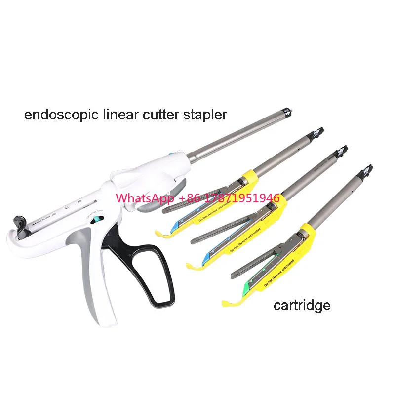 Disposable endo surgery linear cutter stapler and reloads