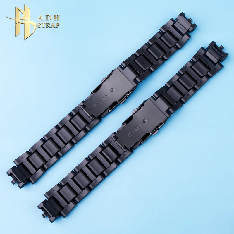 Correa de reloj de acero y plástico compuesto para Casio Protrek, pulsera de plástico, ligera, PRW-3000, 3100, 6000, 6100Y