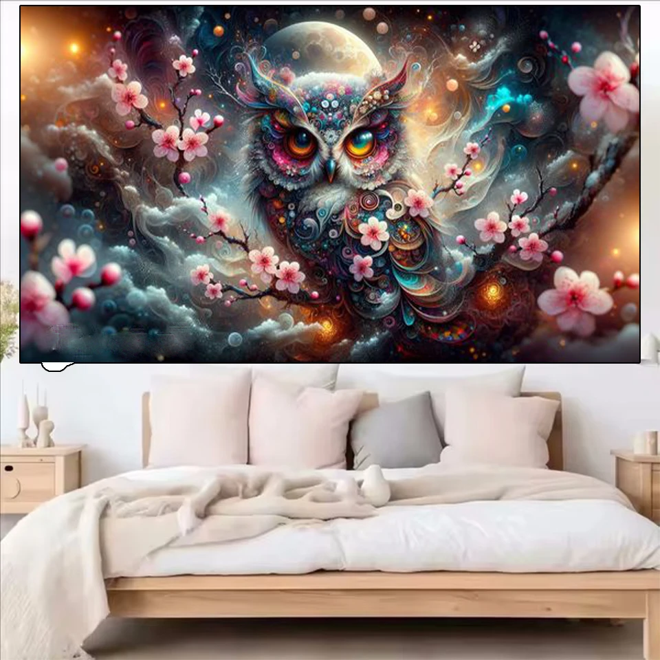 

DIY Diamond Painting New Series Animal Embroidery Flower Owl Full Diamond Mosaic Creative Hobby Home Wall Decoration