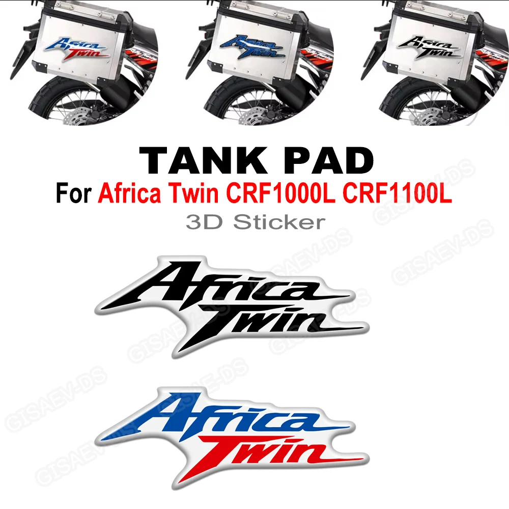 

For Honda Africa Twin CRF1000L CRF1100L CRF 1000 1100 L Adventure Sports Motorcycle 3D Stickers Fuel Pad Decorative Decals