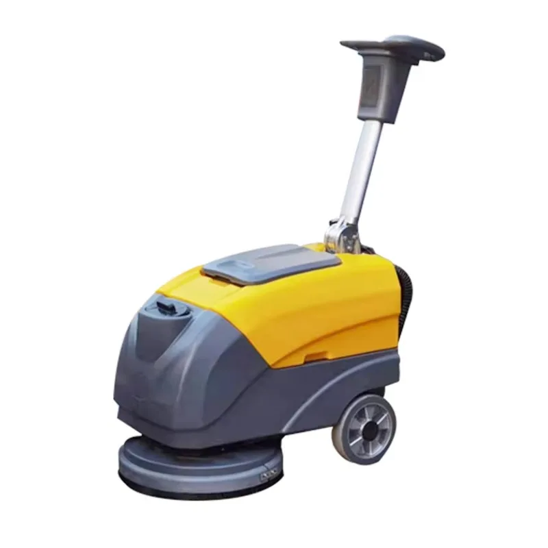 Industrial Automatic Electric Floor Scrubber Mini Push Floor Scrubber Tile Cleaning Machine
