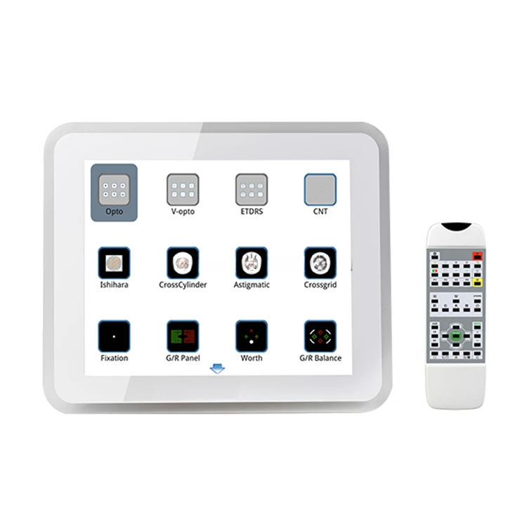 

LCD-901 LCD Vision Chart Mo nitor polarization China optometer Snellen Visual acuity chart vision LCD 17 Inch mo nitor