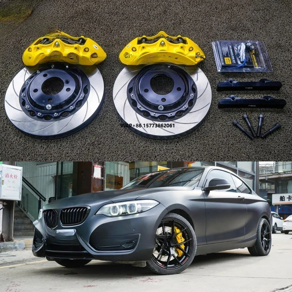 

Комплект передних больших тормозов P60NS с 6-поршневым суппортом и ротором 355*32 мм, тормозная система BBK для автомобилей 2-й серии с 18-дюймовыми дисками