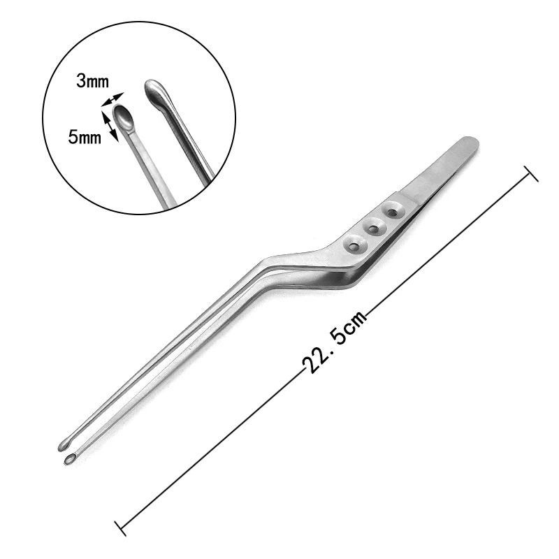 Scoop pituitary tumor forceps hollow tumor forceps Brain gun microneurosurgical instrument Microtissue forceps