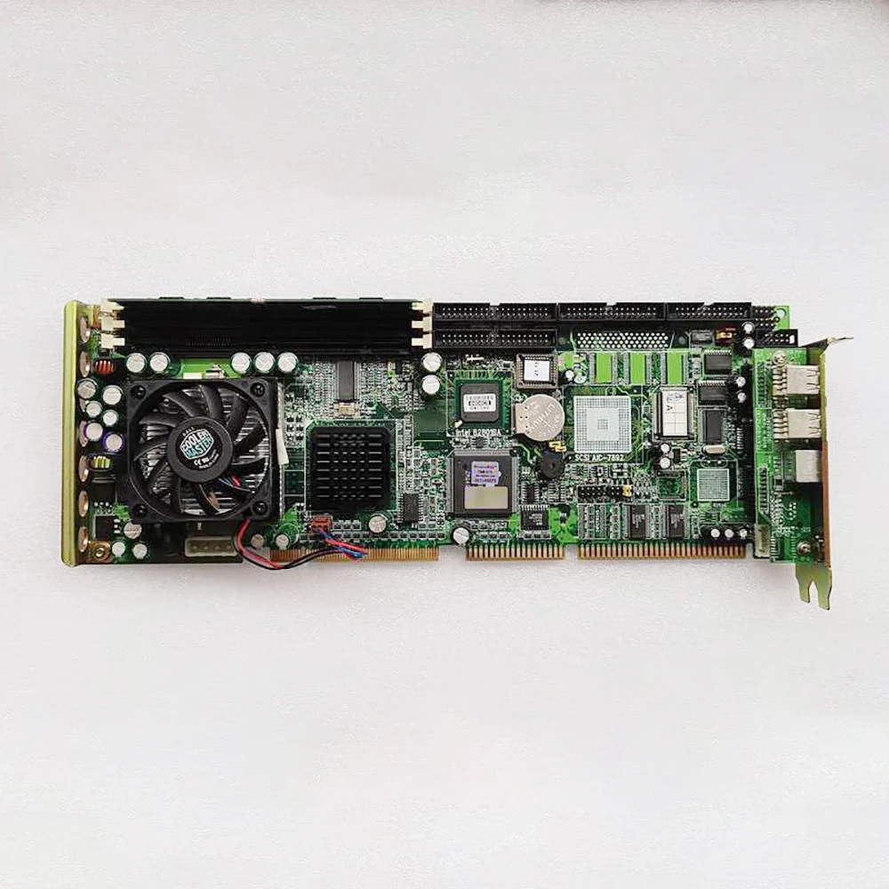 PCA-6180 Rev:B1 PCA-6180E Industrial Control Motherboard With CPU Memory Fan Memory Fan