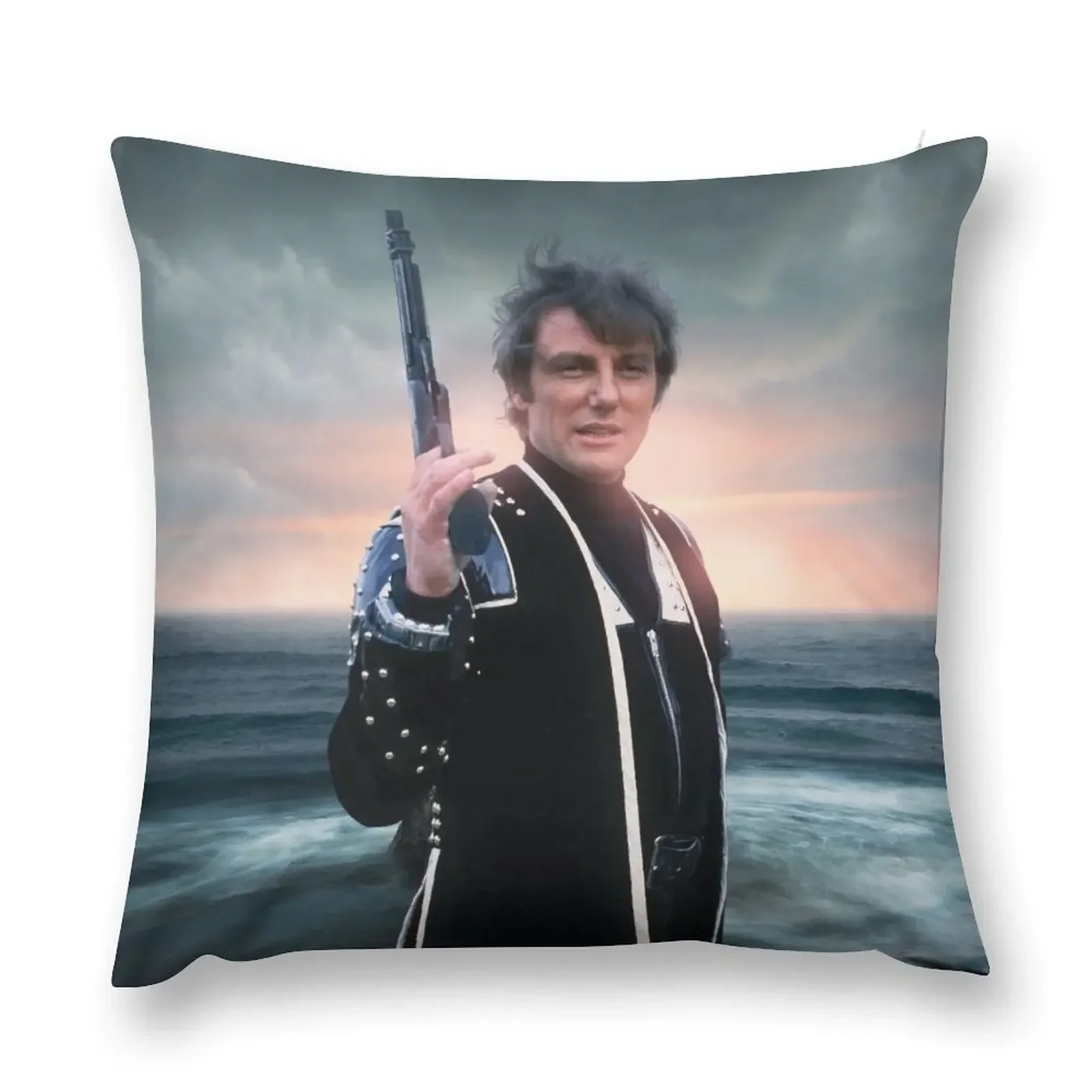 Blake's 7 - Avon By The Sea Throw Pillow Sitting Cushion autumn pillowcase pillow