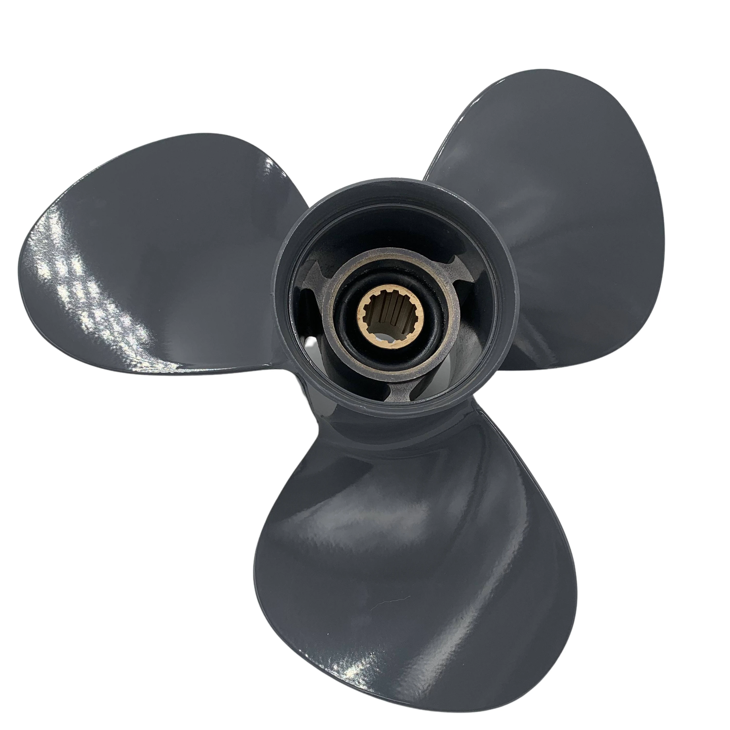 

Boat Propeller 11 1/8x13 for Honda 50HP-60HP 3 Blades Aluminum 13 Tooth RH OEM NO: 59130-ZV5-013AH 11.125x13