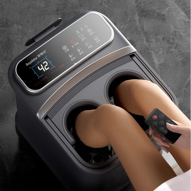 High-depth bucket foot soaking bucket electric massage heating constant temperature automatic health calf household foot bath