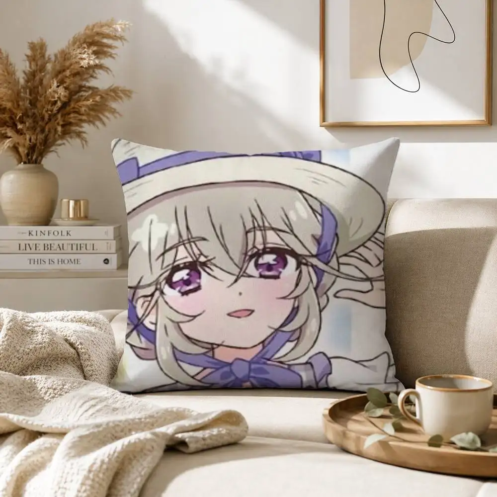 Moria Luruka Star Detective Precure Pillow Case for Sofa Living Room Home office Decor Protective Cover