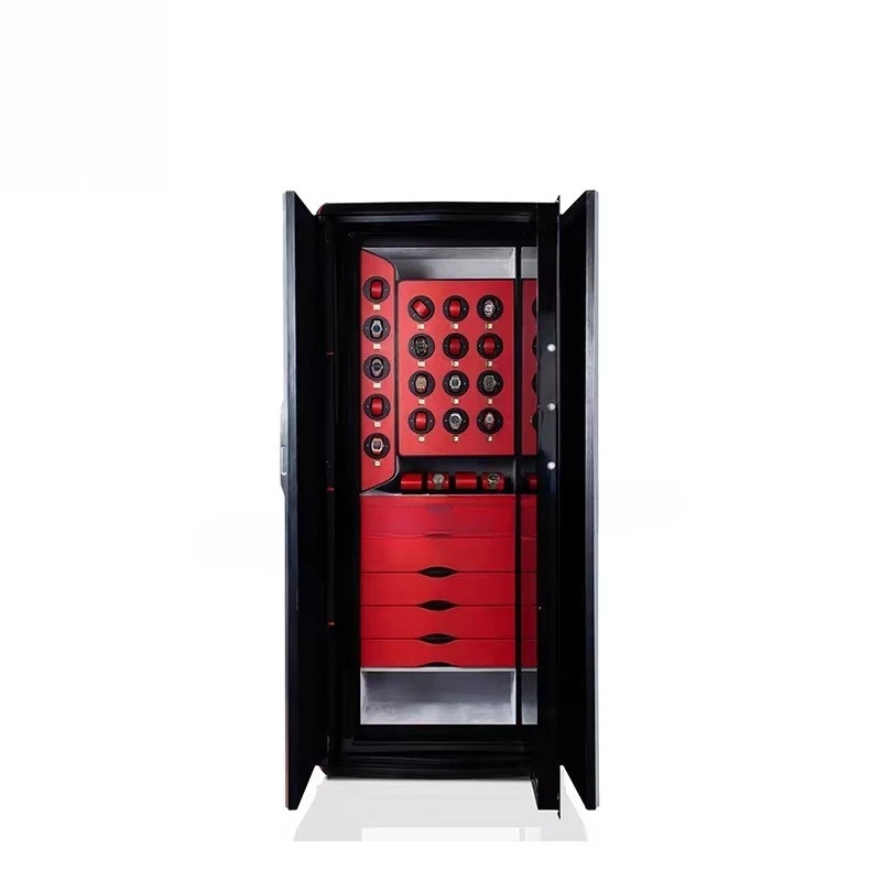 Art-decorative Handcrafted Solid Wood Jewelry Cabinet for Villa Creative Design - Home Safe