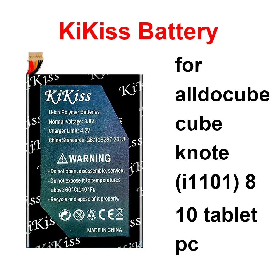 

Laptop Battery Long-Lasting Performance 5300-7600mAh For Alldocube Cube Knote (I1101) 8 10 Tablet PC