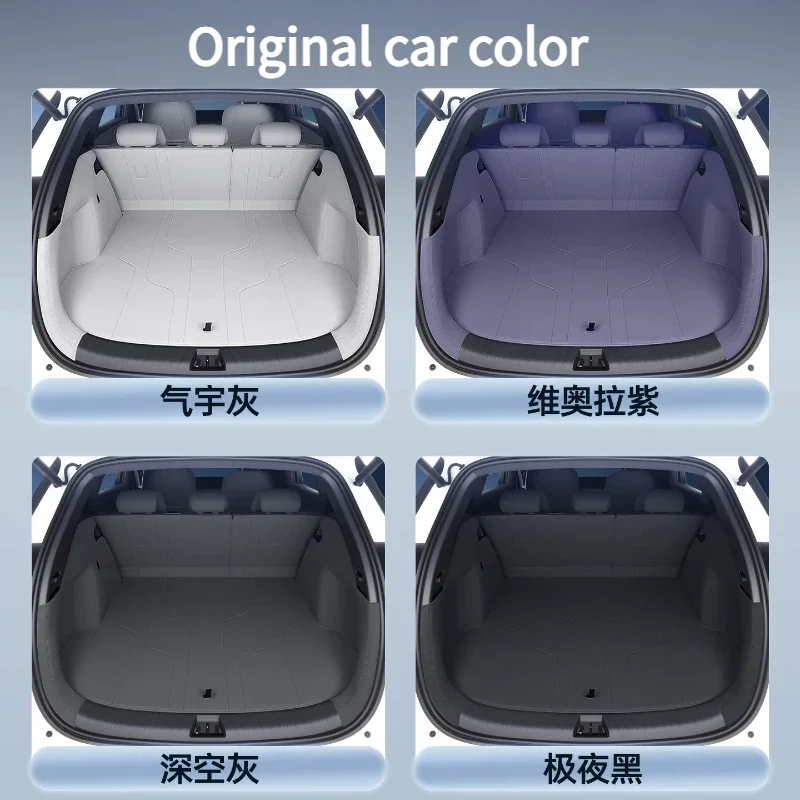 Cargo Liner For XPeng MONA L03 2026 Full-Coverage Trunk Mat Leather Waterproof Wear-Resistant Protector Car Interior Accessories detail image 3