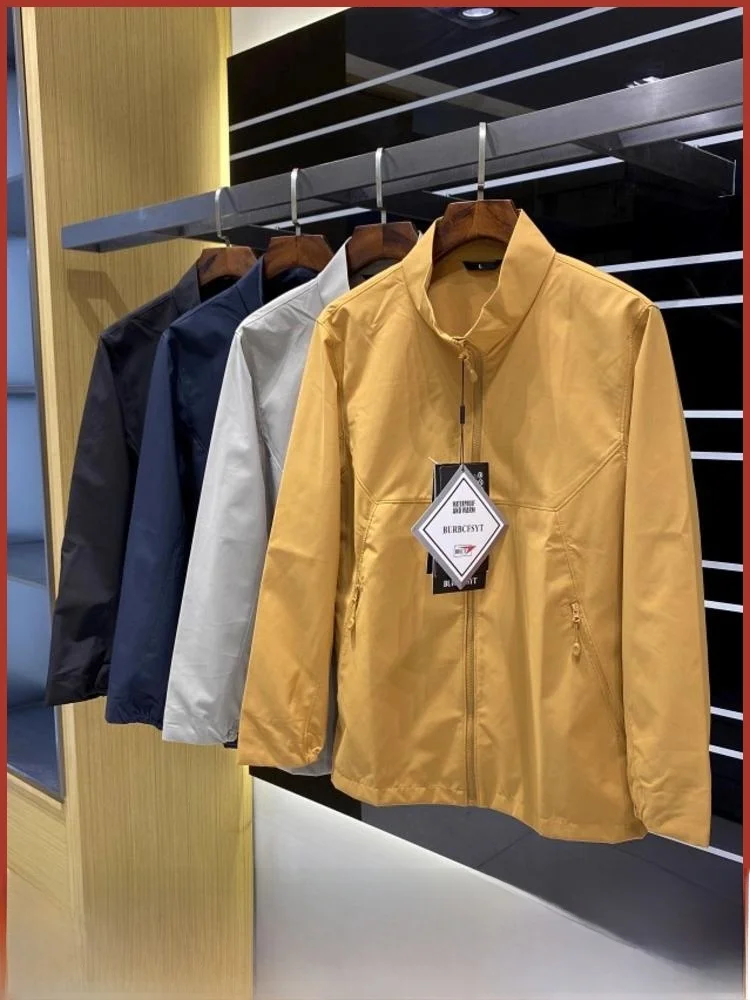 

Lightweight Breathable Outdoor Jaet Stand Collar Windproof Waterproof Men's Women's Faionable Autumn New Arrival Zipper