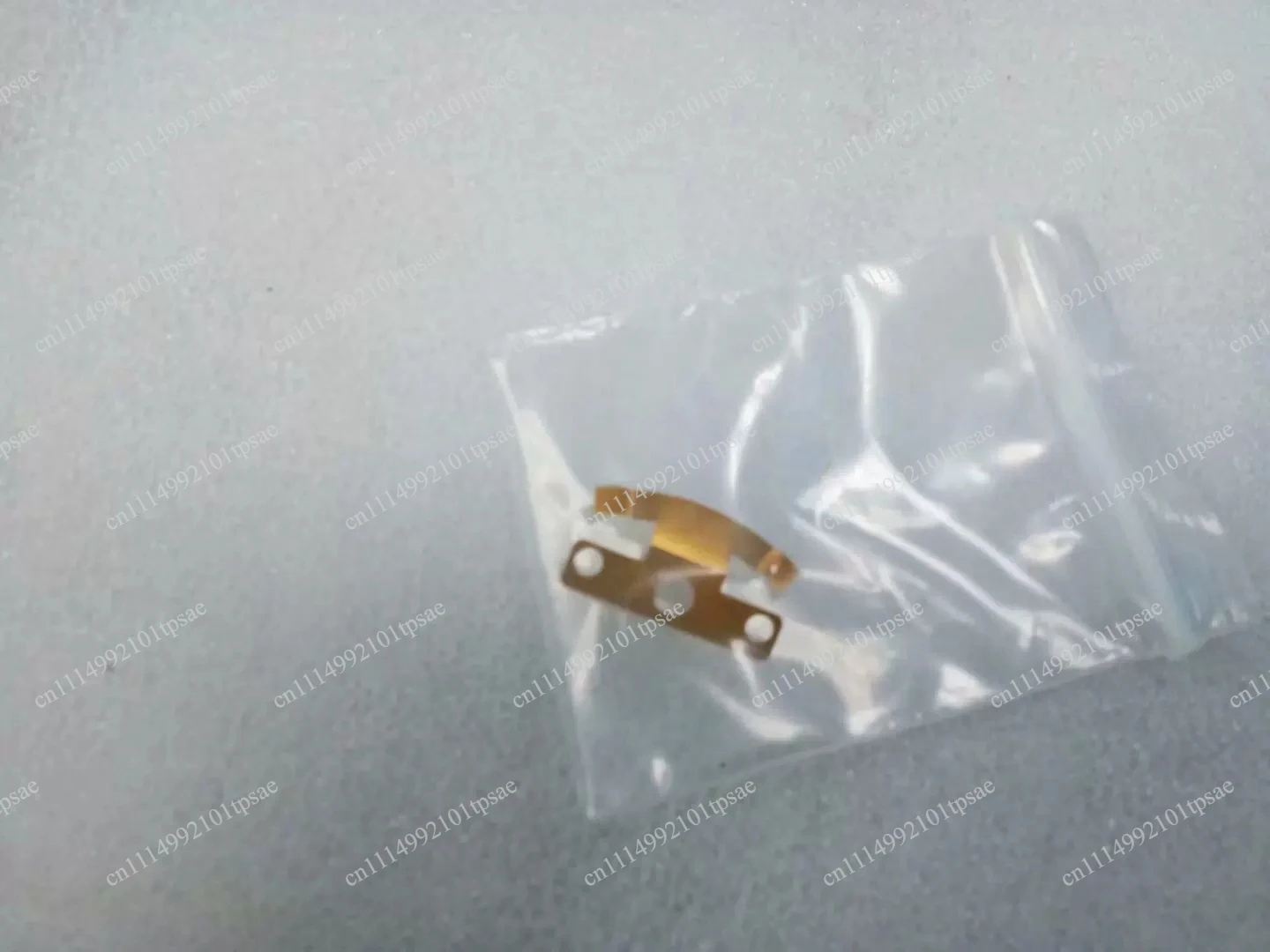 Gold plated spring thickness equipment parts Gold plated spring contact piece