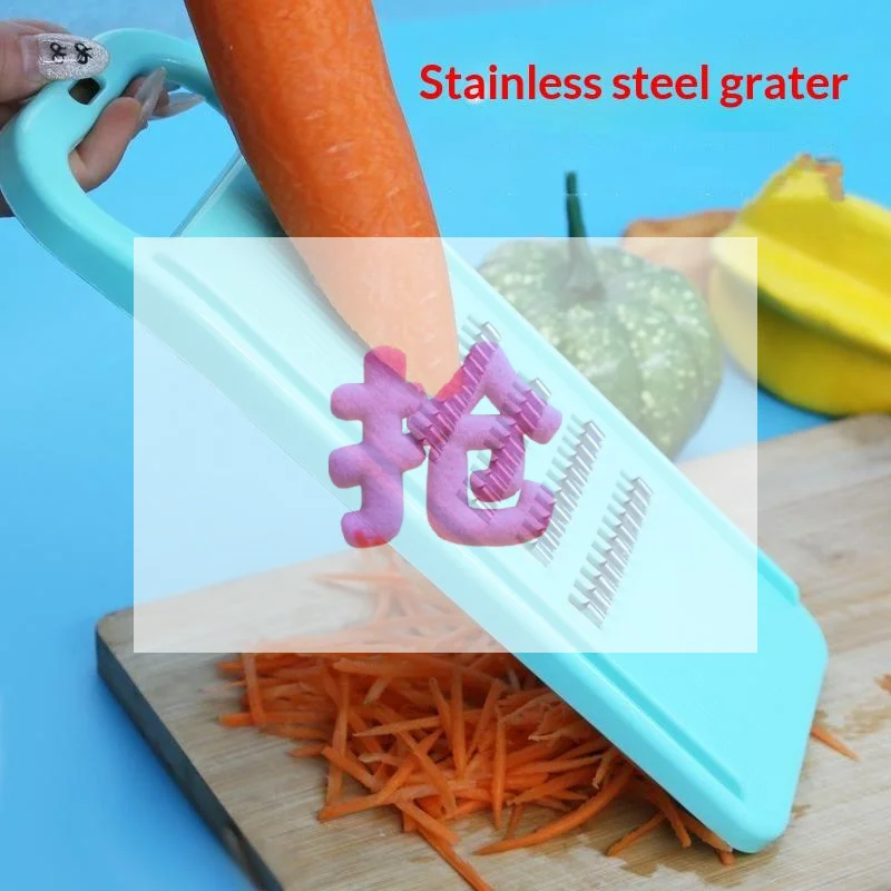 Grater Vegetables Slicer Carrot Korean Cabbage Food Processors Manual Cutter Kitchen Accessories Supplies Useful Things For Hom