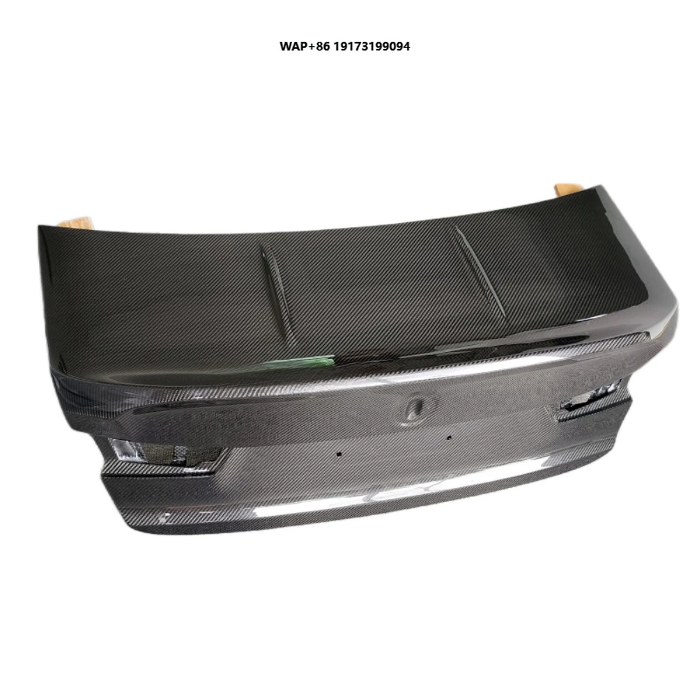

CSL Genuine Carbon Fiber Rear Trunk Lid Body Kit Protective Modification for 3 Series M3 G80 Car Model