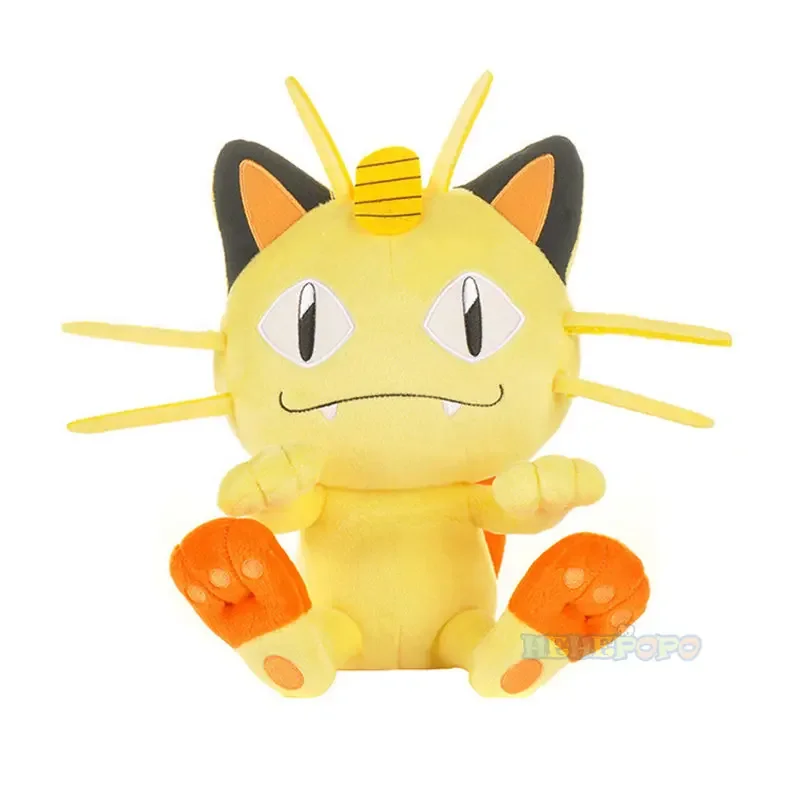 Pokemon Meowth Pluche Speelgoed Pop Cartoon Meowth Zachte Knuffels Poppen Kinderen Speelgoed Verjaardagscadeautjes 25Cm