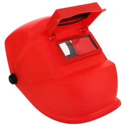 Maschera per cappuccio per saldatura saldatore cappello da lavoro protezione per lenti protezione per il viso isolamento termico Clamshell PC protettivo