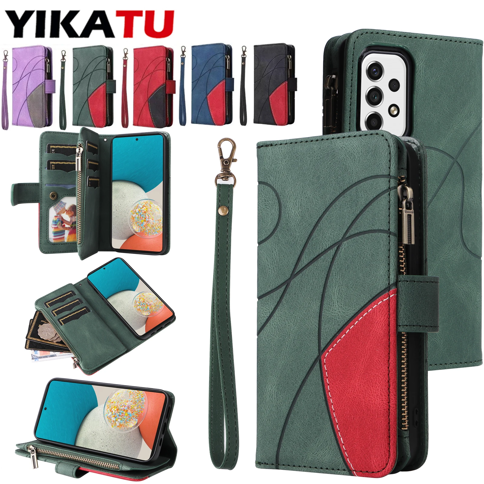 

Wallet Case For Samsung Galaxy A23S A23E A23 A22S A22 A21 A17 A16 A15 A14 A13 A12 A07 A06 A05 A04S A04E A03 Core Note 10 Lite 5G