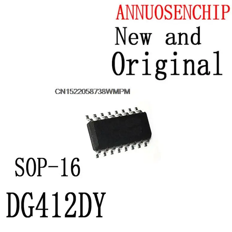 

50PCS DG412D DG412 SOP-16 IC In stock! DG412DY