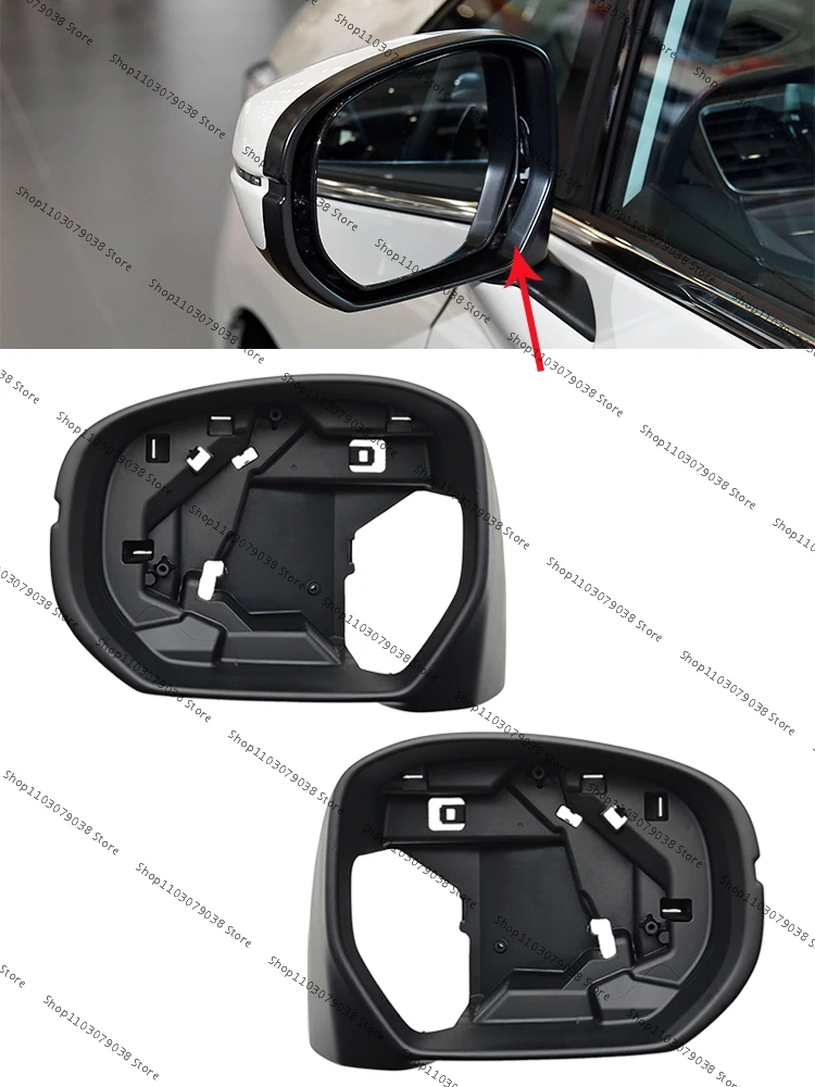 

Для Honda Odyssey 2015 2016 2017 2018 2019 2020 2021 2022 дверное крыло, держатель зеркала заднего вида, накладка на кольцо, рамка корпуса