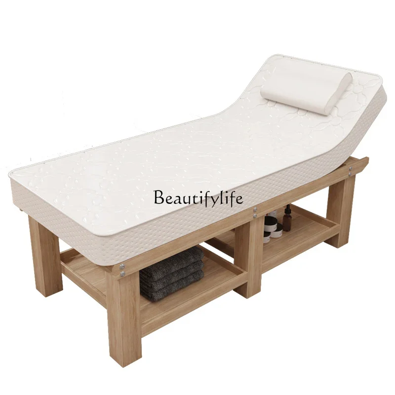 

Solid Wood Latex Medical Massage Physical Therapy Band Locker Facial Bed