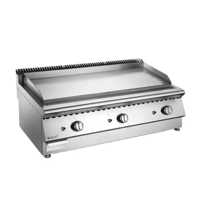 Non-stick pancake baking pan Fryer pan Counter top Commercial cast iron wide baking pan