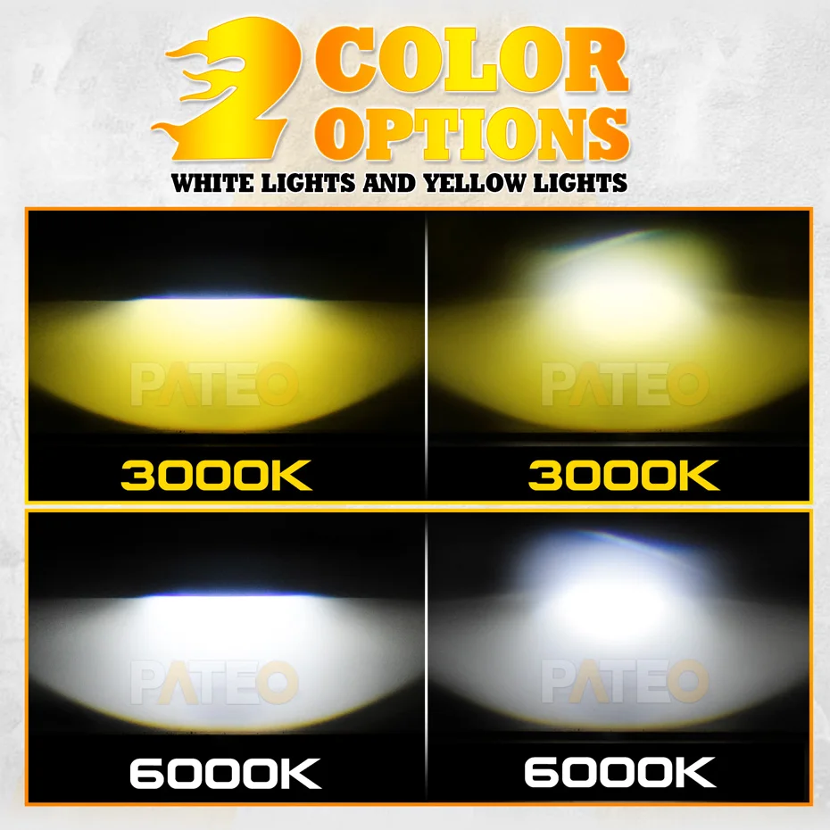 2 Inch Projector Lens Bi-LED Fog lights For Toyota Corolla Cross/Yaris New/Hilux REVO/Rouge/Innova/Vios/Alits/Fortuner LED Lamps