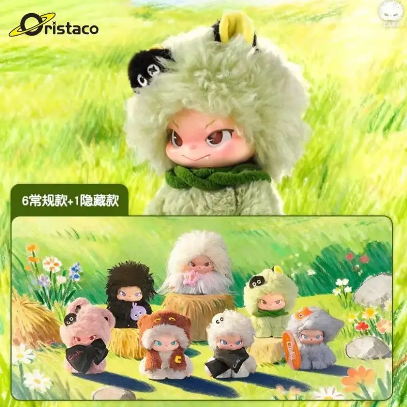 

Плюшевая игрушка-сюрприз Oristaco Cluebie Soul Escape Series, 6 обычных и 1 скрытый стайл, милый мягкий фигурный куколка, декор для рабочего стола, подарок для девочек