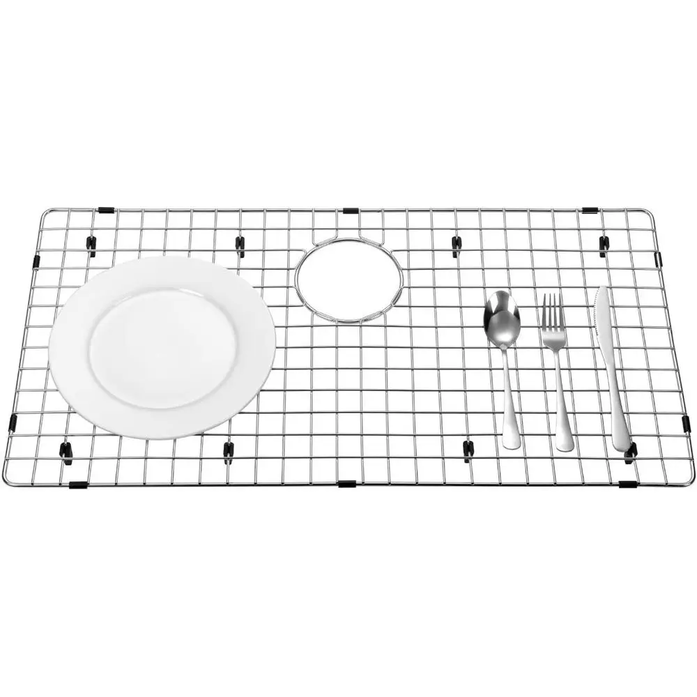 

Сетка и подставка для кухонной мойки из нержавеющей стали, 28 x 14
