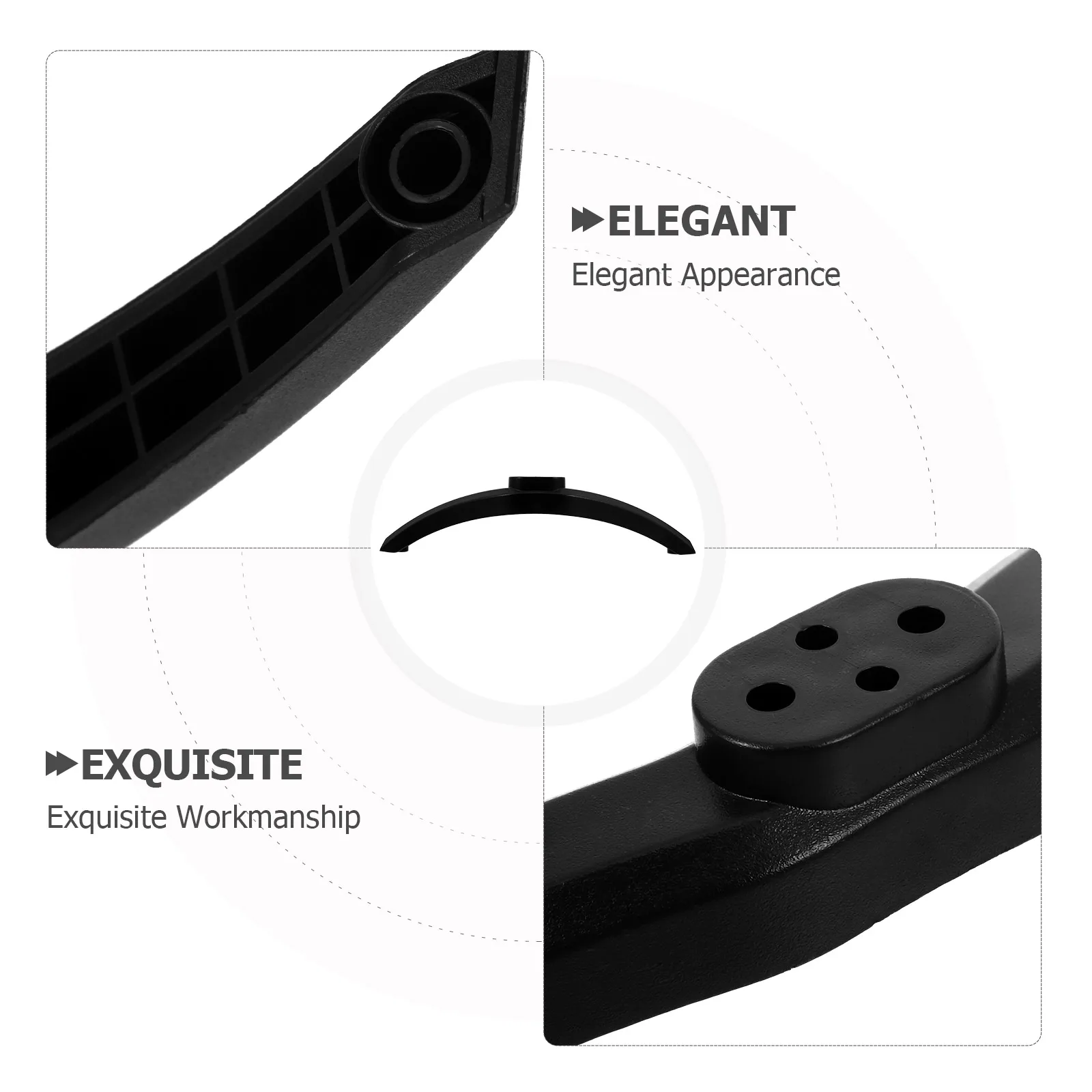 1Set Tv Stand Universal Replacement Base Stable Pedestal Holder Legs Support For Televisions Tabletop Home Entertainment System