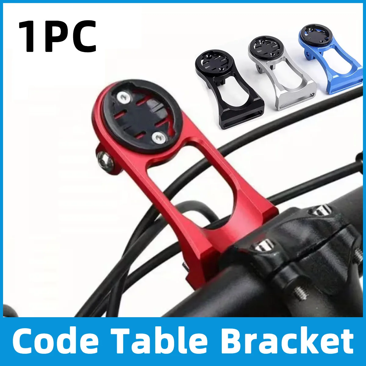 AliExpress NONE Bicycle Code Table Bracket Code Table Holder Aluminum Alloy Mountain Handlebar Holder Headlight Fixture Bicycle Accessories