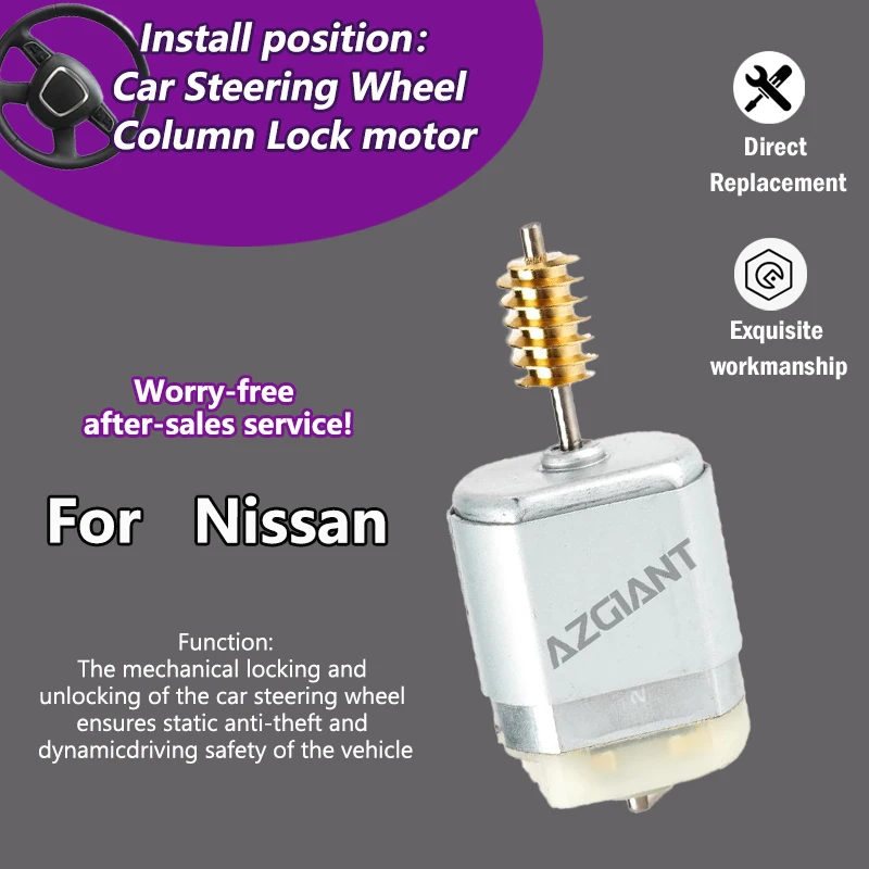 

AZGIANT For Nissan Maxima L34/X-Trail T33/Juke II F16 Car Steering Column Lock Actuator inner motor Automatic Locking tool