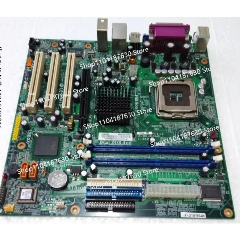

Old 865GV-M8 L-I865GVE 775-pin Desktop Computer Industrial Control Main Board Supports HL Wire Cutting