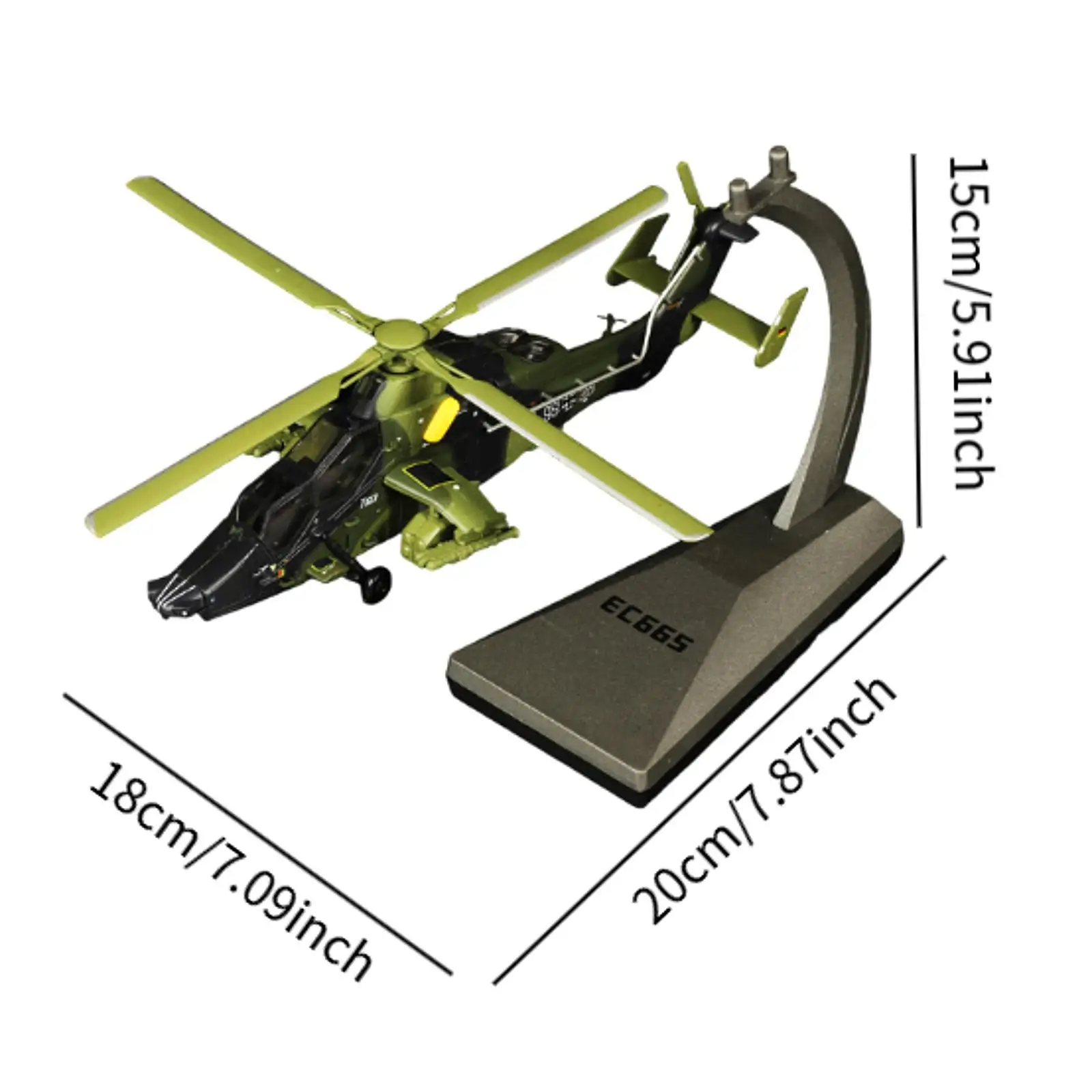 1:72 EC665 دييكاست نموذج هليكوبتر طائرة مقاتلة نموذج طائرة نموذج مع قاعدة لغرفة المعيشة المقاهي بار تذكار الطيران
