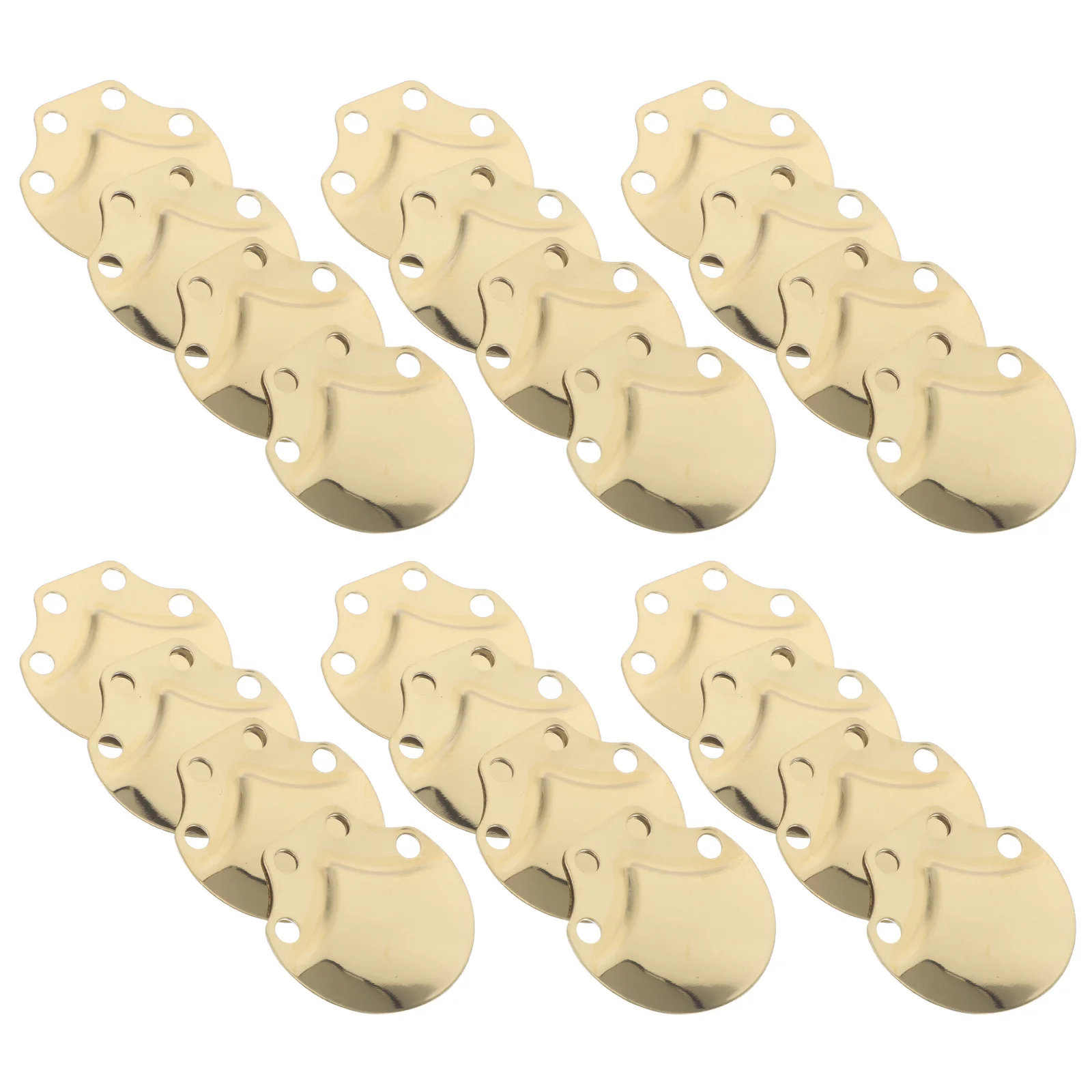 

100pcs Medieval Armor Scales Stainless Steel Diy Armor Making Material For Cosplay Larp Renaissance Fair Knight Theater Supplies