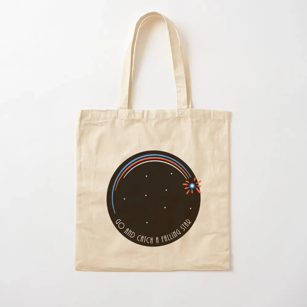 Go And Catch A Falling Star Tote Bag canvas tote bag Women's bag custom fabric