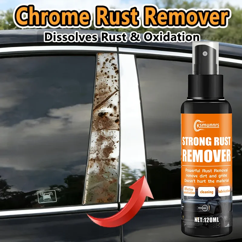 Automotive Chrome Restoration Paste - A Versatile Metal Polish That Quickly Removes Rust, Oxidation, and Stains from Metal Surfa