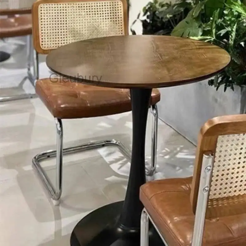 Nordic Luxury Café Tables Minimalist Design Modern Hotel Leisure Café Tables Homestay Advanced Furniture Salontafel Ls40kfz